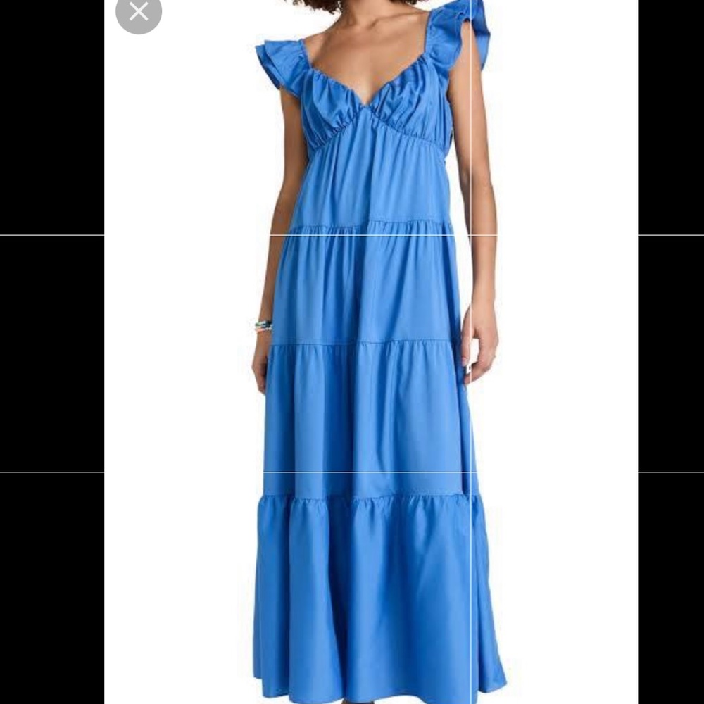 English Factory Blue Maxi